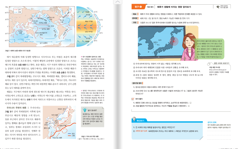 참고: 금성출판사 지구과학I 교과서